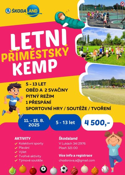 letní příměstský kemp 2025