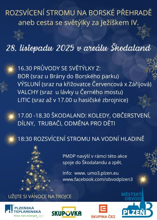 rozsvícení stromu 2025